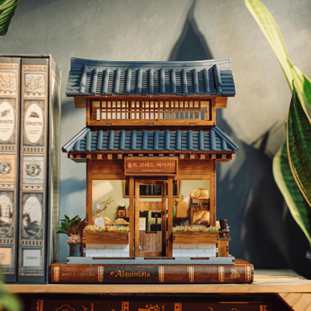 Ikseon-dong Hanok Bakery Miniature House Kit