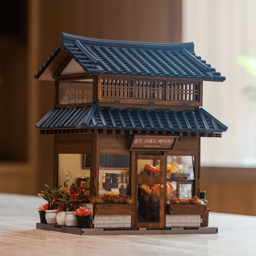 Ikseon-dong Hanok Bakery Miniature House Kit