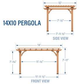 14 x 10 Pergola