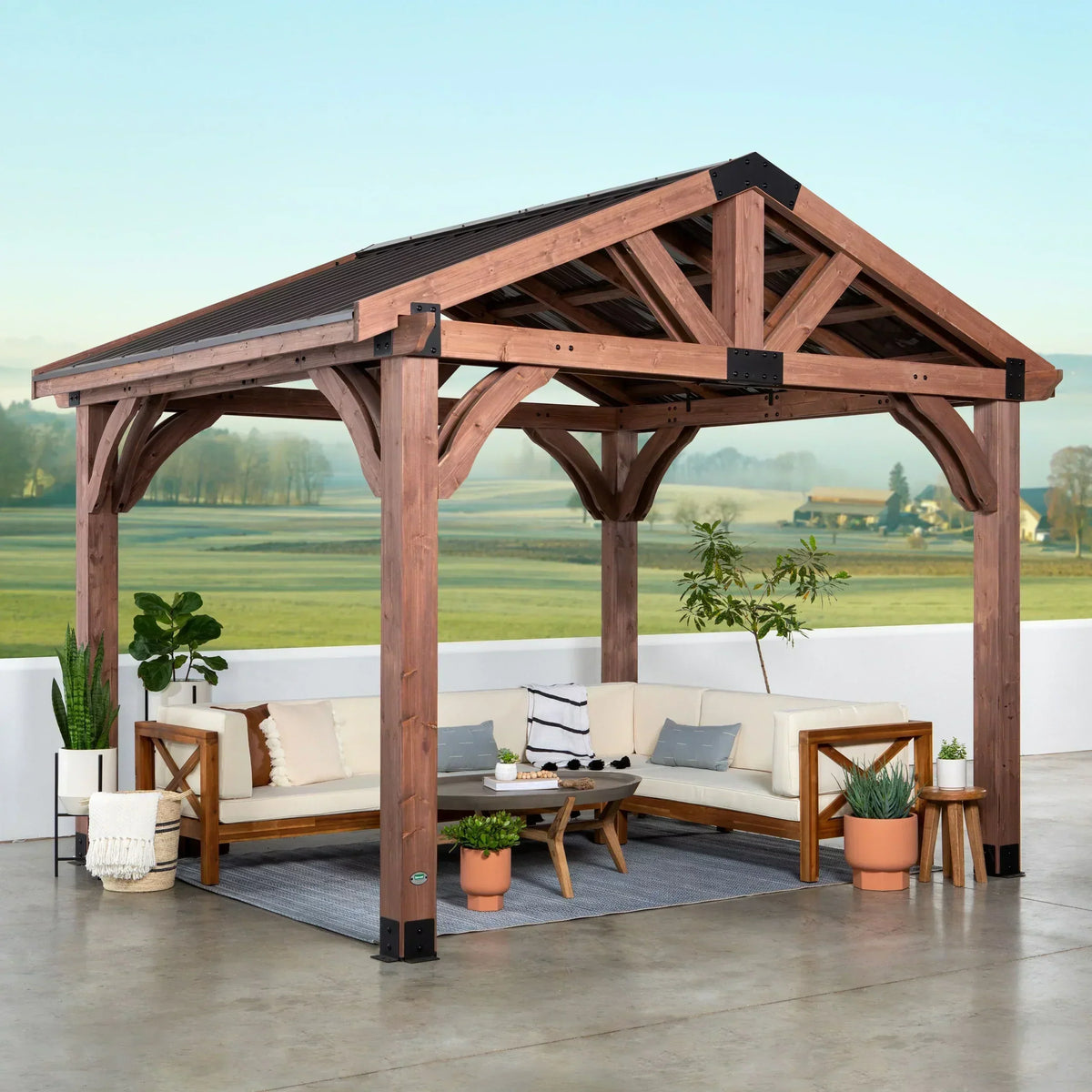 Backyard Discovery 12′ x 10′ Arlington Gazebo