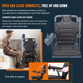 Carbon Fiber Lightweight Foldable Electric Wheelchair, 13kg, Airline Approved, 360W Motor