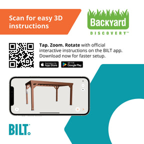 14x10 Brockton Pergola