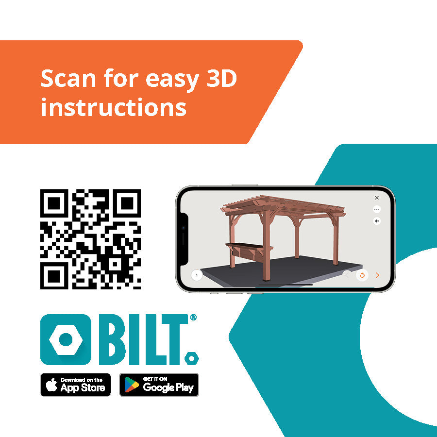 14x10 Ashland Pergola