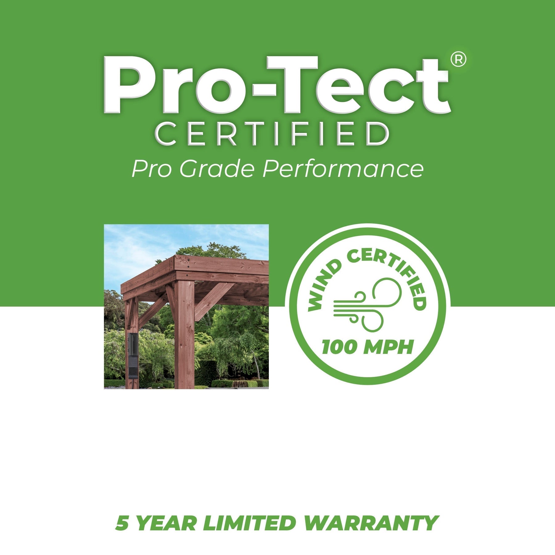 14x10 Brockton Pergola