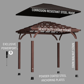 14x10 Cordova Gazebo