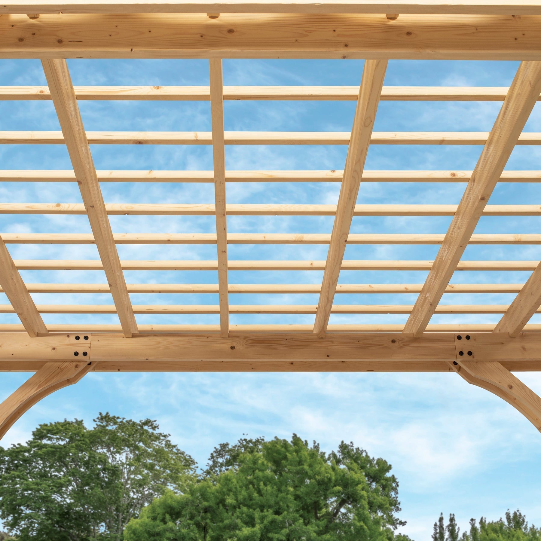 12x10 Fairhaven Pergola Natural