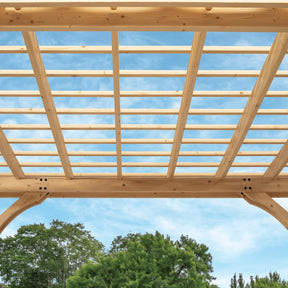 12x10 Fairhaven Pergola Natural