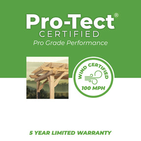 12x10 Fairhaven Pergola Natural