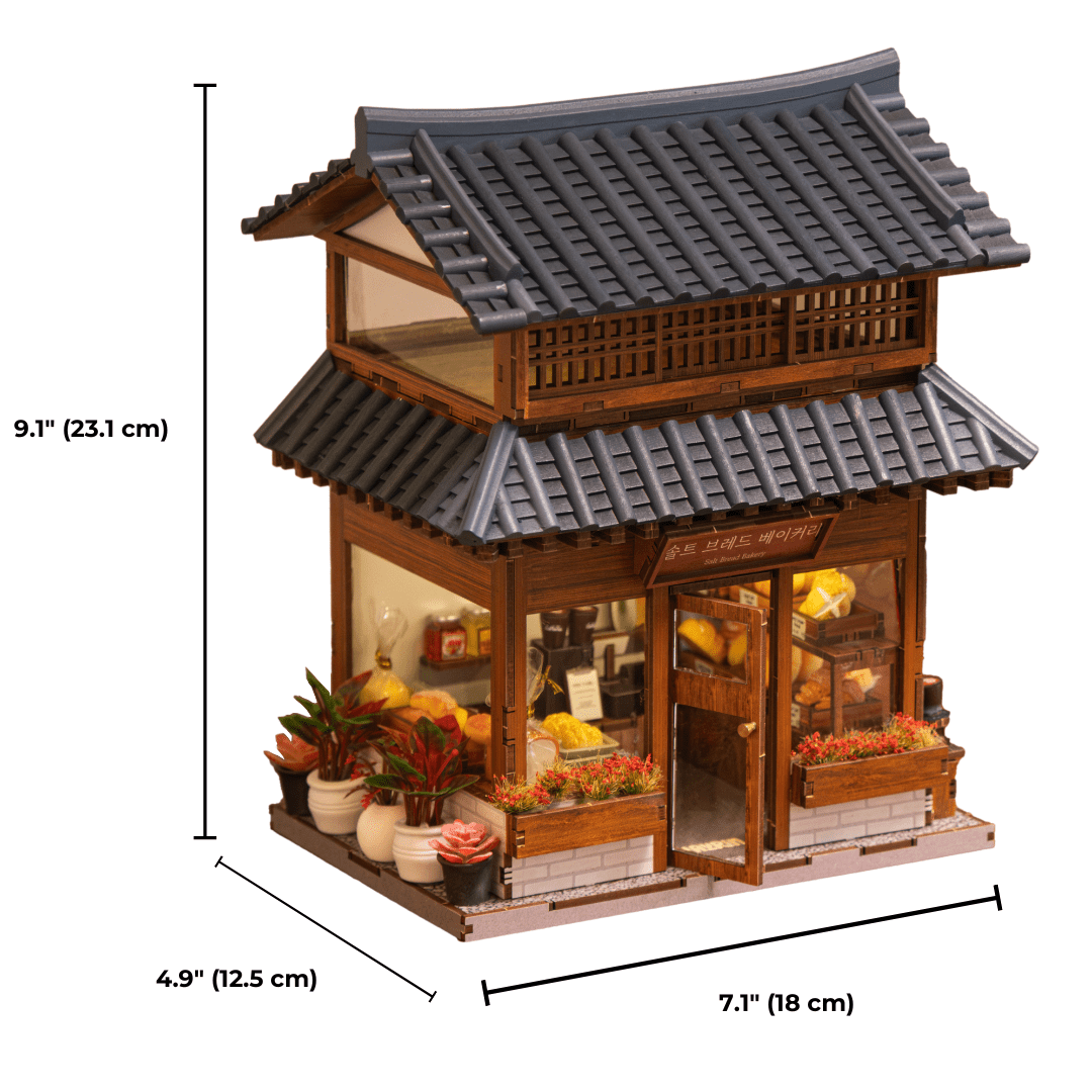 Ikseon-dong Hanok Bakery Miniature House Kit